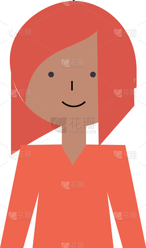 女人,侧面像,卡通,衣服,商务,人,概念...