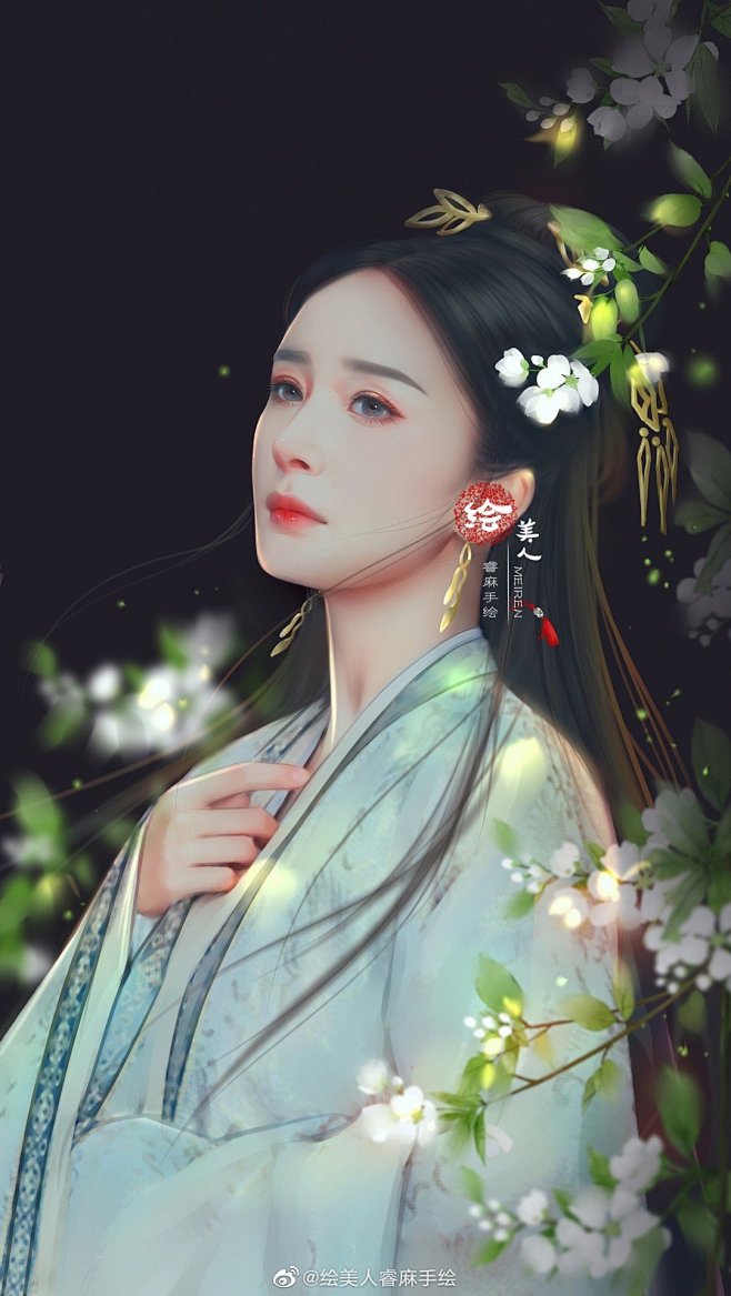 绘美人手绘杨幂