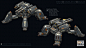 Heavy fire mecha, madao 兽 : Spider heavy fire tank
