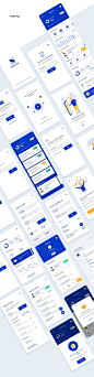 Fintech App Concept Rebranding & UI/UX Kit-Unofficial. on Behance