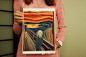 Quilling: The Scream by Edvard Munch by MarieAvril