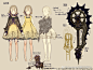 SE旗下备受期待的新作 #SINoALICE# 于今日公开了部分角色原画设定，并且还公开了画师（ジノ）和制作人（横尾太郎，代表作《尼尔·机械纪元》）的角色评价。访谈部分可戳：O网页链接  目前游戏事前登录人数已经超过七万。 ​​​​