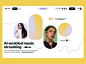 AI Music Streaming Website UI by Awsmd on Dribbble
