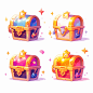 ciweituzi_a_set_of_4_closed_treasure_chest_as_a_UI_2d_icon_for__fe7072a8-c1a6-4e00-a794-81efb44f6d51