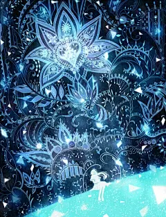 静下心来，欣赏这些最纯粹的美~ 唯美意境小清新，二次元，手绘，插画，古风，风景，人物，水彩，星空，光影，田园，怀旧，林间 - 堆糖