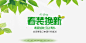 春装换新绿色背景高清素材 春装 树叶 绿色 免抠png 设计图片 免费下载