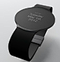 Touch Skin OLED Watch Concept