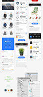 Products : Mapogo is an expertly crafted set, full of nice UI elements. It is a perfect UI Kit for designers and mobile app developers. All elements are well organized into 120+ high-quality screens. All screens are divided in 9 categories; Sign in, Sign