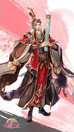 南绎云华采集到三国志幻想大陆男性角色