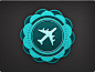 Dribbble - Jetsetter Badge by Jeremiah Shaw