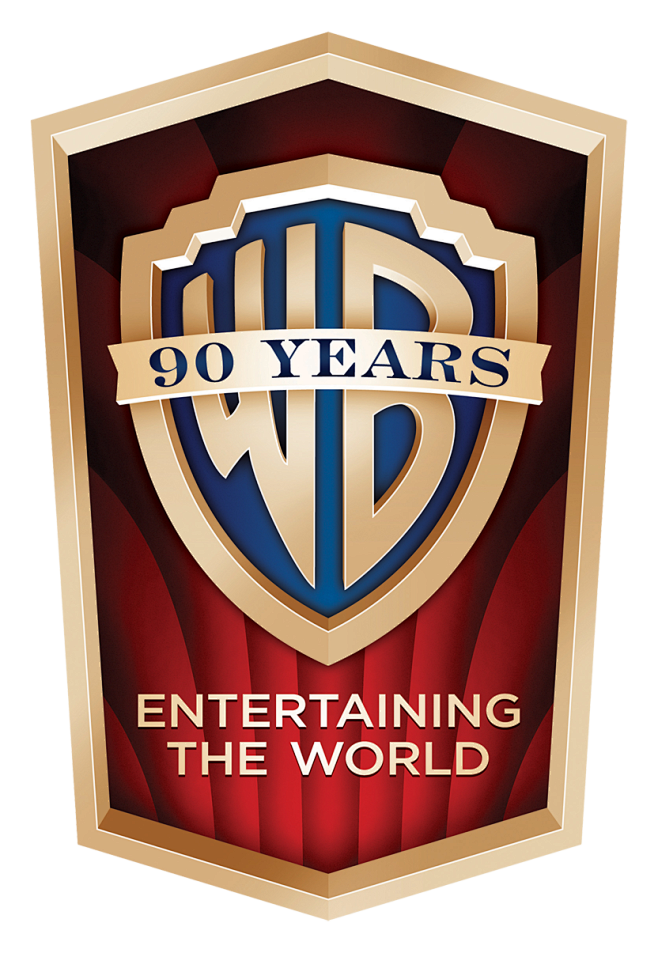 华纳兄弟庆祝公司成立90周年纪念Logo