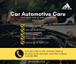Car Automotive Care Minimalist Facebook Post