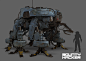 Bounty Hacker - Machine Concept, Nick Carver : Enemy mech design for Bounty Hacker.

go here for more info on the game:

http://bounty-hacker.tumblr.com/