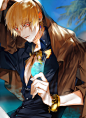 Fate/Grand Order  吉尔伽美什  P站:AU