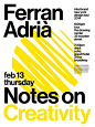 notes on creativity 03 poster by joseph han