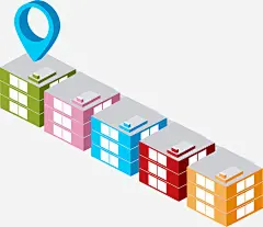 25D城市建筑插画设计png免抠素材_新图网 https://ixintu.com 立体建筑 现代时代地产 建筑 25D建筑 设计 等距城市 立体插画 25D立体插画