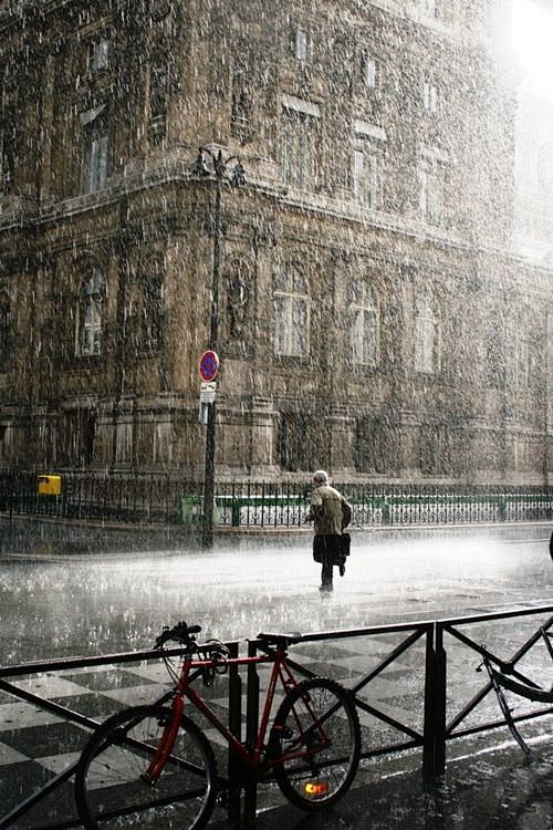 Rainy Day, Paris, Fr...