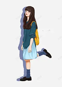 小清新手绘插画 免费下载 页面网页 平面电商 创意素材