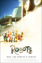 ROBOTS 机器人历险记#字体##设计##海报##电影#