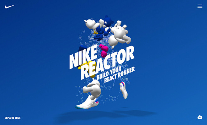 Nike Reactor website