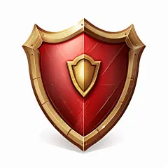 立体盾牌素材图元素