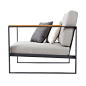 Garden Easy chair. Manufacturer: Röshults. Design: Broberg Ridderstråle: 