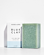 Herbivore Botanicals Blue Clay Cleansing Handmade Bar Soap 