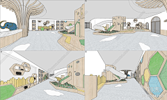 绘艺设计采集到室内—儿童空间
