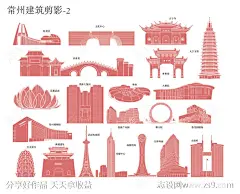 常州建筑剪影-源文件-志设网-zs9.com