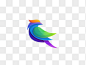 立体鸟logopng图标元素➤来自 PNG搜索网 pngss.com 免费免扣png素材下载！动物logo#动物标志#鸟logo#立体标志#彩色标志#彩色logo#