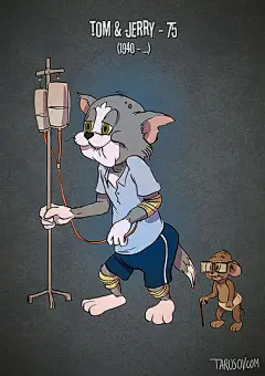 当美人鱼卸妆 米奇米妮老了_文化_腾讯网

【文化典藏】猫和老鼠。