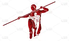 动作,插画,卡通,人,男人,性格,力量,职权