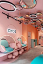 FormRoom For Dyce Dessert Parlour | Interior Brand Identity | A memorable aesthetic with a fusion of youthfulness and Salvador Dali inspired surrealism | #cafedesign #storedesign #icecreamstore #interiordesign #surrealism #interiordeco #cafe #interiorcafe