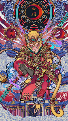 Millenary珏采集到手绘/插画/配色