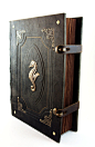 Big Seahorse Grimoire by MilleCuirs on deviantART