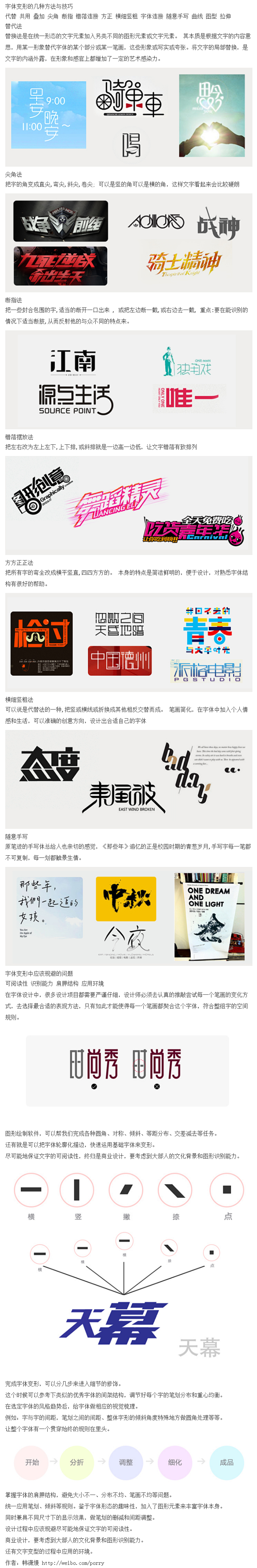汉字创意 字体图形化设计