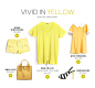 VIVID IN yellow 즐거운 느낌이 가득한 컬러, 옐로우