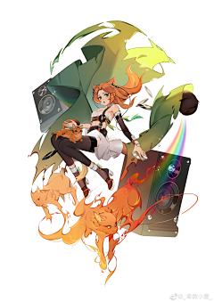 Lumos_Lune采集到插画