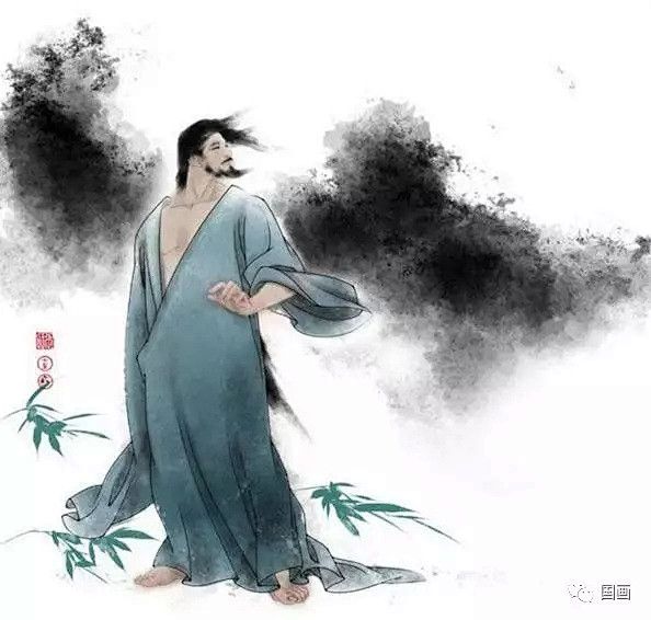 一组很有味道的水墨小画