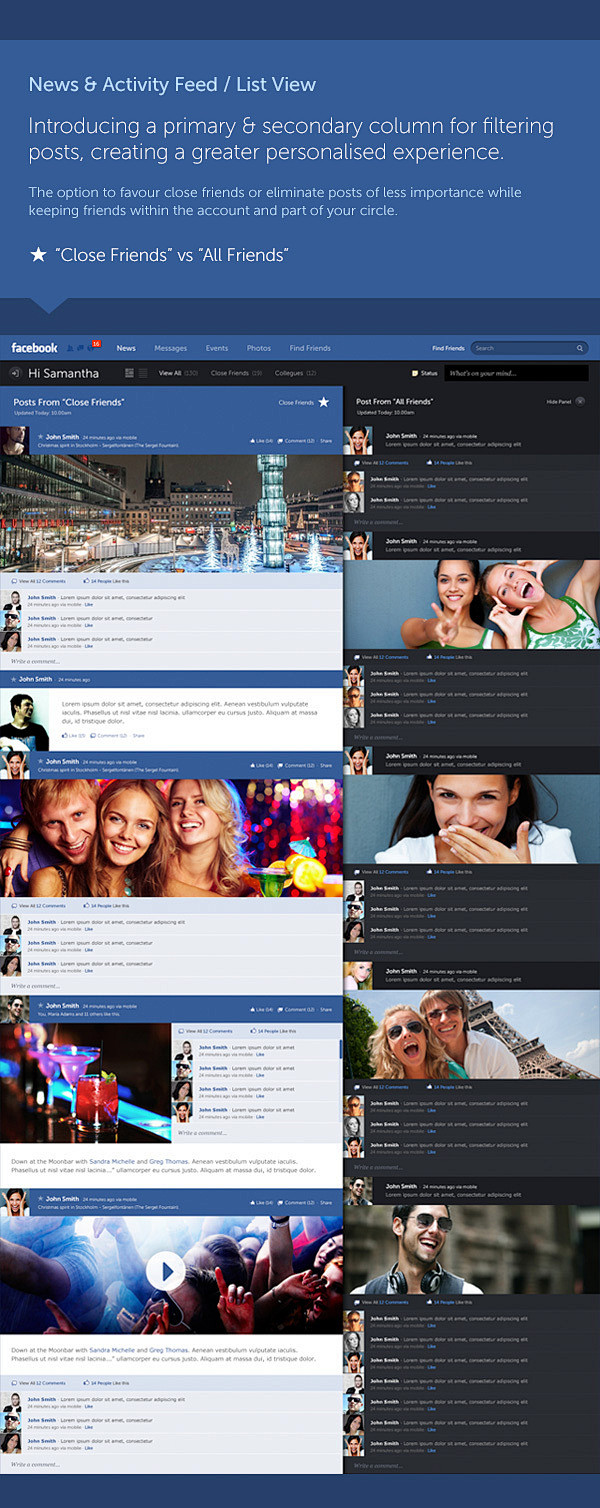 Facebook - New Look ...