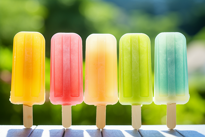 雪糕冰棒夏天棒冰素材