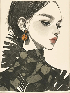 赏……采集到时尚插画