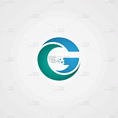 xifandesign采集到Logo-字母-G