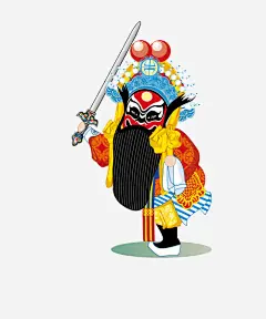 戏曲人物矢量图免抠素材 文化艺术 设计图片 免费下载 页面网页 平面电商 创意素材 png素材