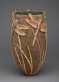 GRASSES ALL ON SUMMER LATE Ron Layport 2013    Size   H: 10 in  W: 5.5 in   In a private collection Days when color and light and the very air we breathe are in a state of flux. Hues that seem--are not. What is--just was. The dragonfly symbolizes change. 