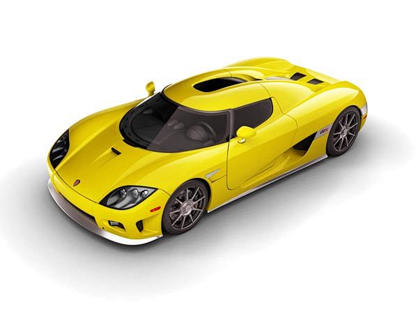 Koenigsegg CCX超级跑车外形...