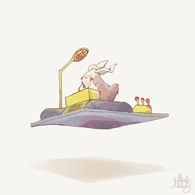 泰国插画师ᗰίn∂ɱεl0ɗϓ、插画、萌...
