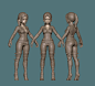 Nina williams, goodmole Kim : tekken7 fan art<br/>zbrush preview