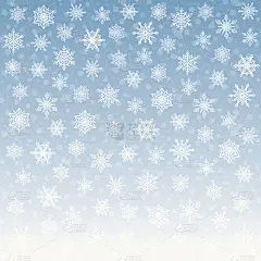 温柔的雪花背景