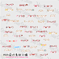 日系  颜文字 可爱 卡通 水印素材包 日记表情 GIF动态 美化